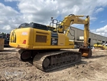 Back of used Komatsu Excavator